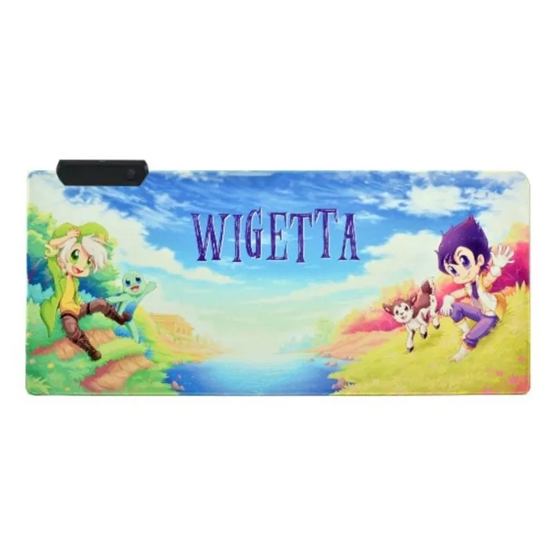 Alfombrilla Gaming Maillon Technologique Wigetta XXL RGB 900x400mm - immagine 1
