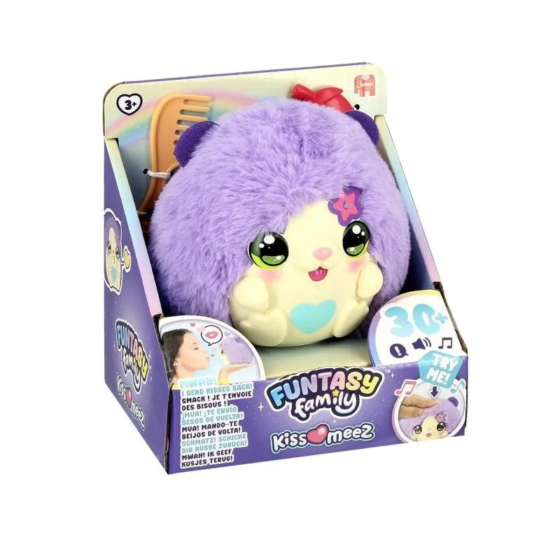 Gioco Interattivo Jumbo Kiss-meez Hamster Lila Sonoro 3 Anni - immagine 1