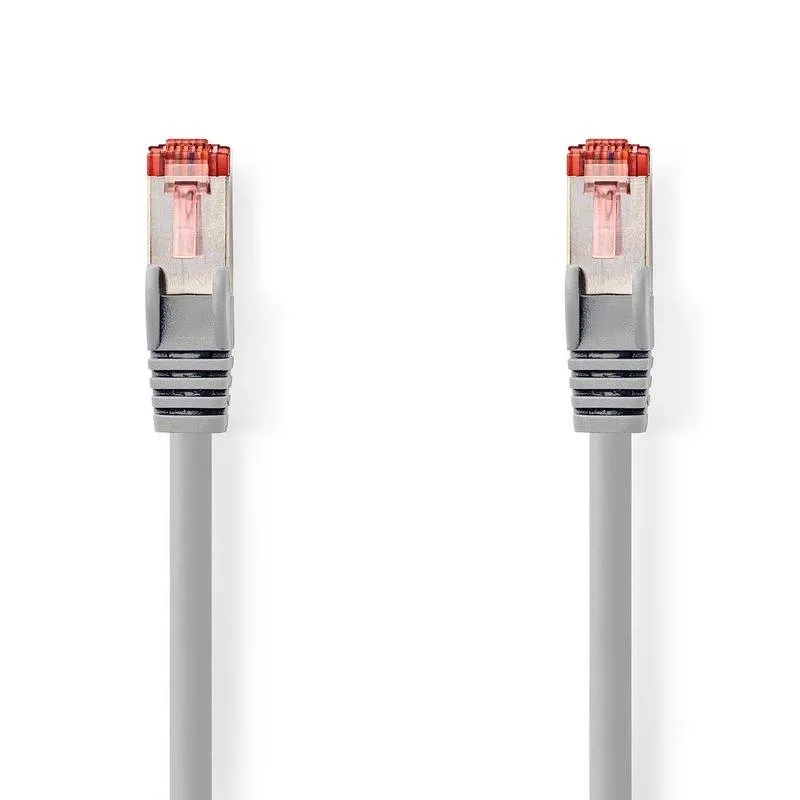 Cavo di rete Nedis CCGL85221GY015 Cat6 S/FTP 0,15 m Grigio - immagine 1