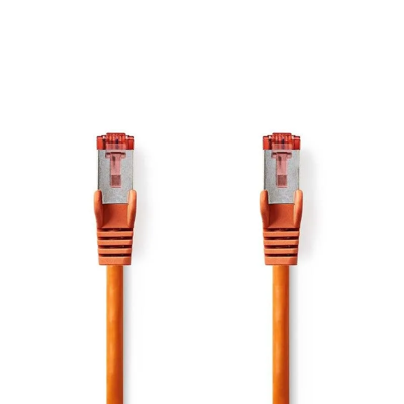 Cavo di rete Nedis CCGL85221OG50 Cat6 S/FTP 5 m Arancione - immagine 1
