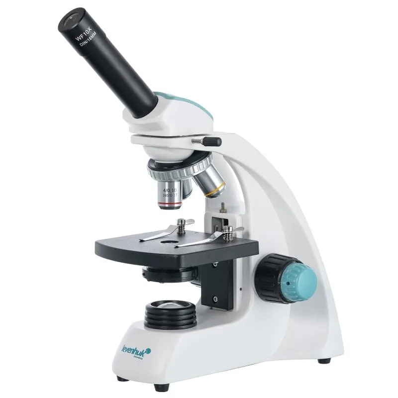 Microscopio Monoculare Levenhuk 400M LED 40x-400x Laboratorio - immagine 1