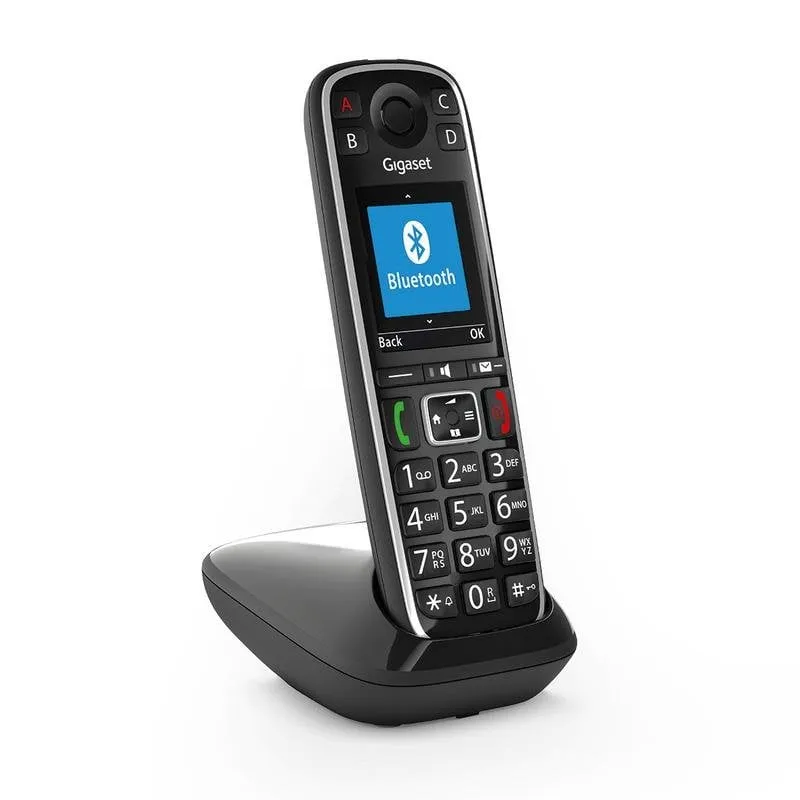 Telefono Gigaset E720 DECT Nero con Rubrica di 200 Contatti - immagine 1