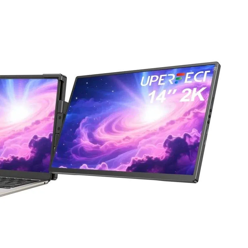 Monitor PC Uperfect G13 14" 2K 60Hz IPS Portatile USB-C Rotazione Automatica 8ms - immagine 1