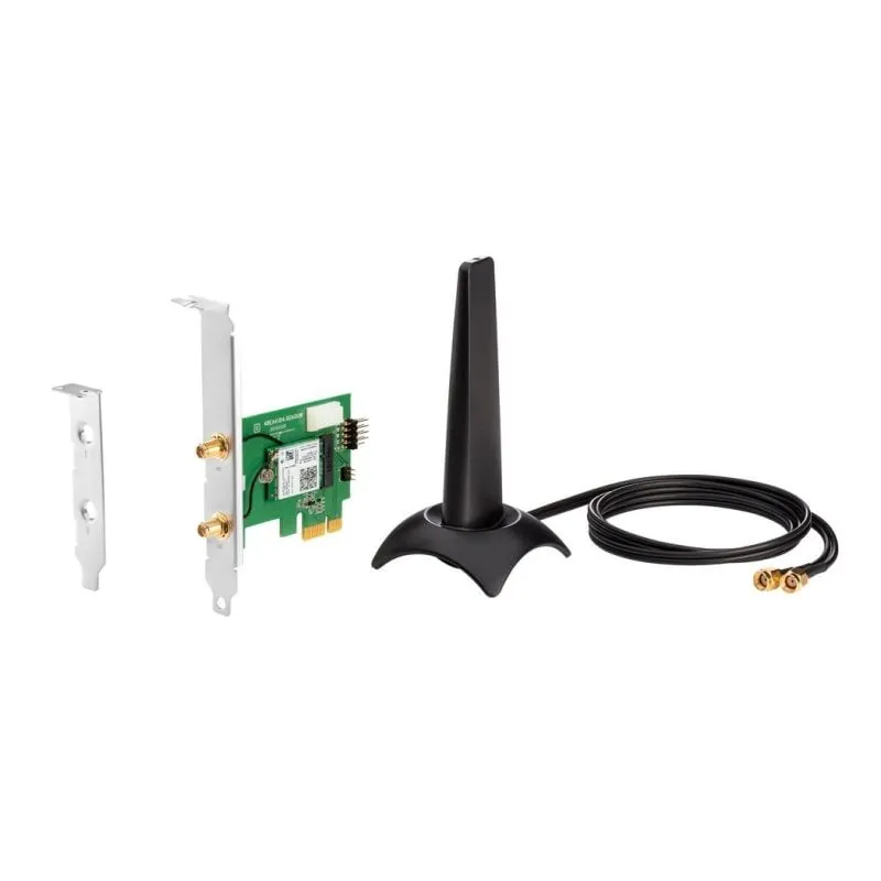 Scheda Rete HP AX210 Wi-Fi 6E M.2 2,40 Gbit/s Bluetooth 5.2 Antenne Esterne - immagine 1