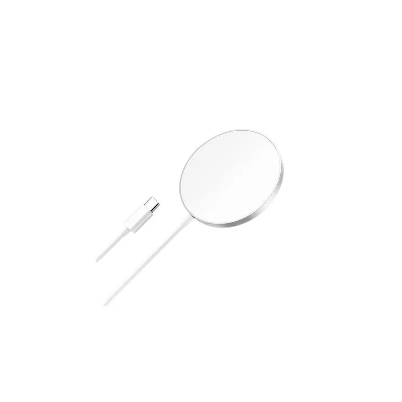 Caricatore wireless DLH DY-CW5365 Qi2 MagSafe 15W bianco - immagine 1
