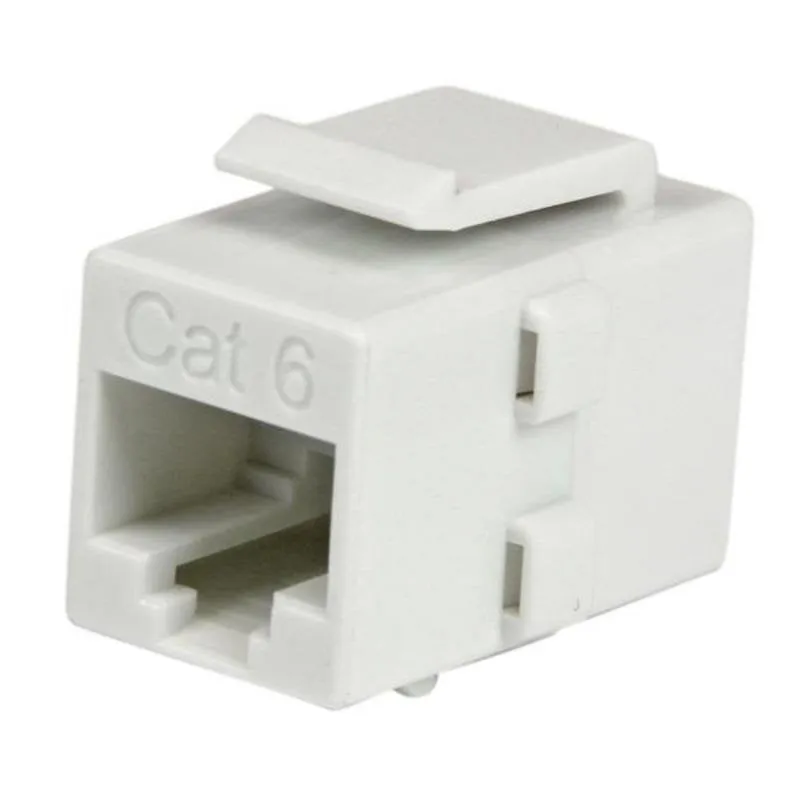Acoplador Keystone StarTech.com Cat6 RJ45 Femmina a Femmina Bianco - immagine 1