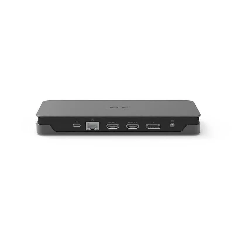 Base per portatile Acer GP.DCK11.01Q USB 3.2 Gen 2 Type-C Ethernet Nero - immagine 1