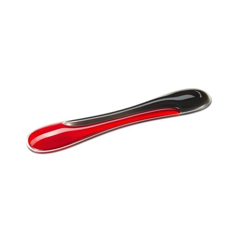 Reposamuñecas de gel Duo per tastiera sottile Kensington Rosso - immagine 1