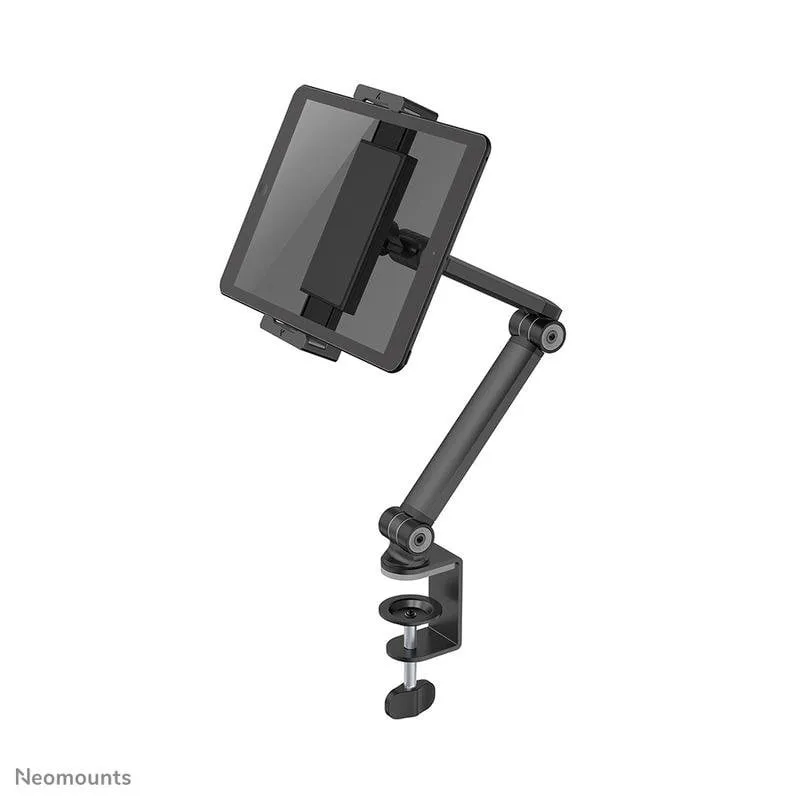 Supporto per Tablet Neomounts DS15-545BL1 con Morsa da Scrivania 4.7" a 12.9" - immagine 1
