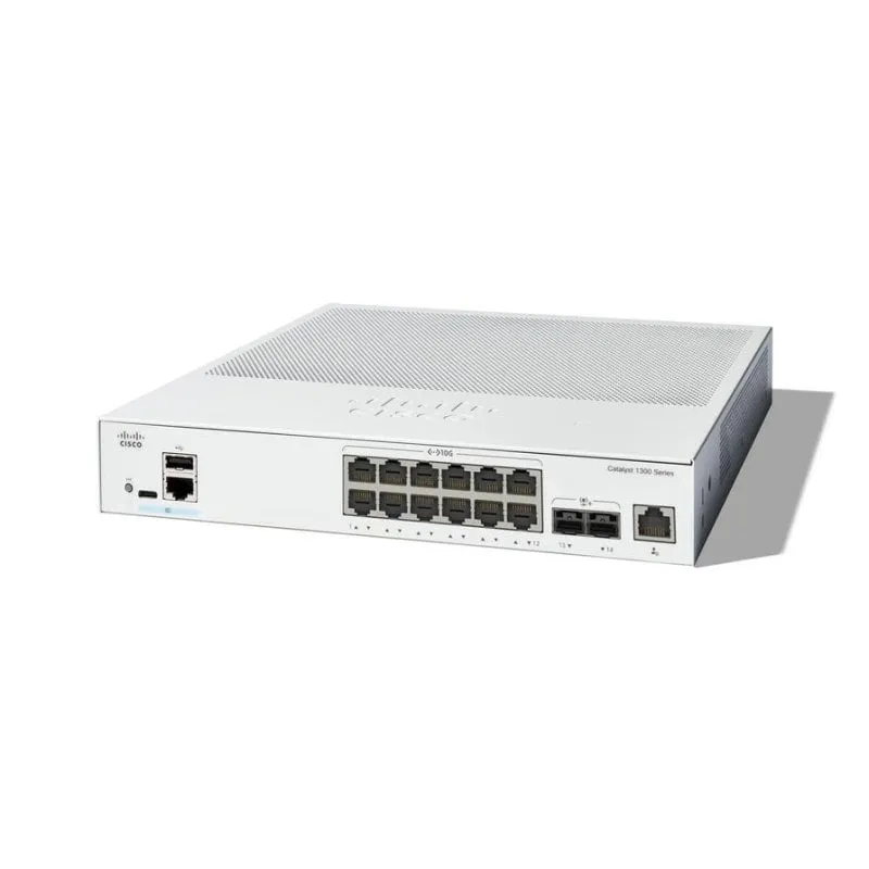 Switch Cisco Catalyst C1300-12XT-2X 12 Porte 10G Gestito L2/L3 - immagine 1