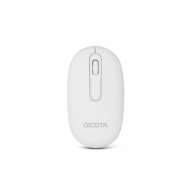 Mouse DICOTA D32045 RF Wireless Bluetooth 1600 DPI Bianco Ricaricabile Ambidestro - immagine 1