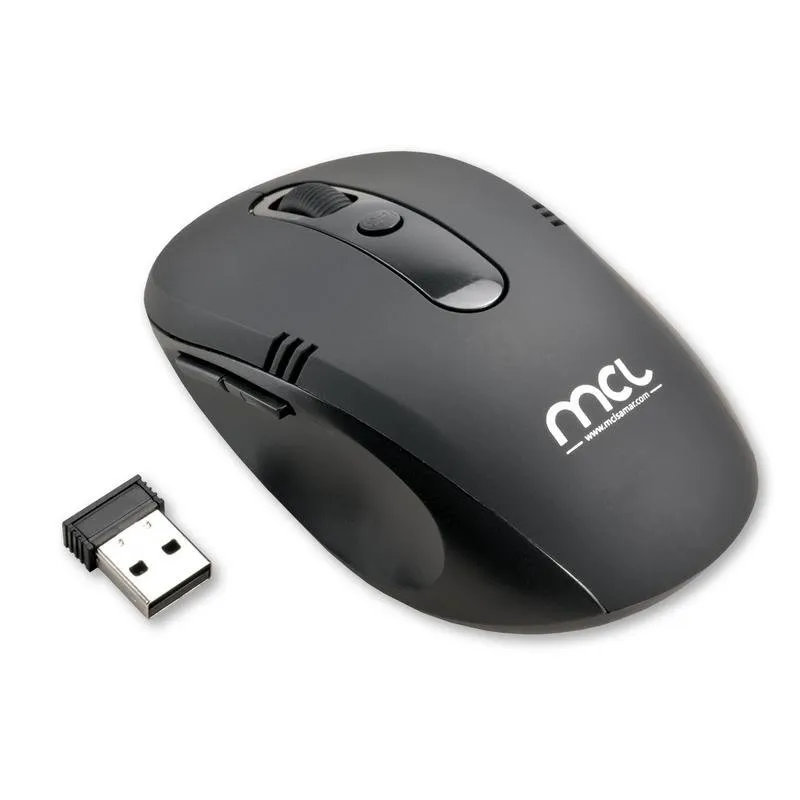Mouse MCL SS-515W RF wireless 1600 DPI Nero destro 5 pulsanti - immagine 1