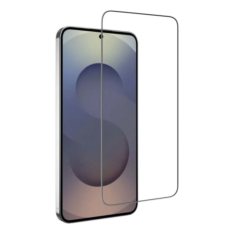 Protettore per schermo in vetro temperato DLH per Samsung Galaxy S25 FE, trasparente - immagine 1
