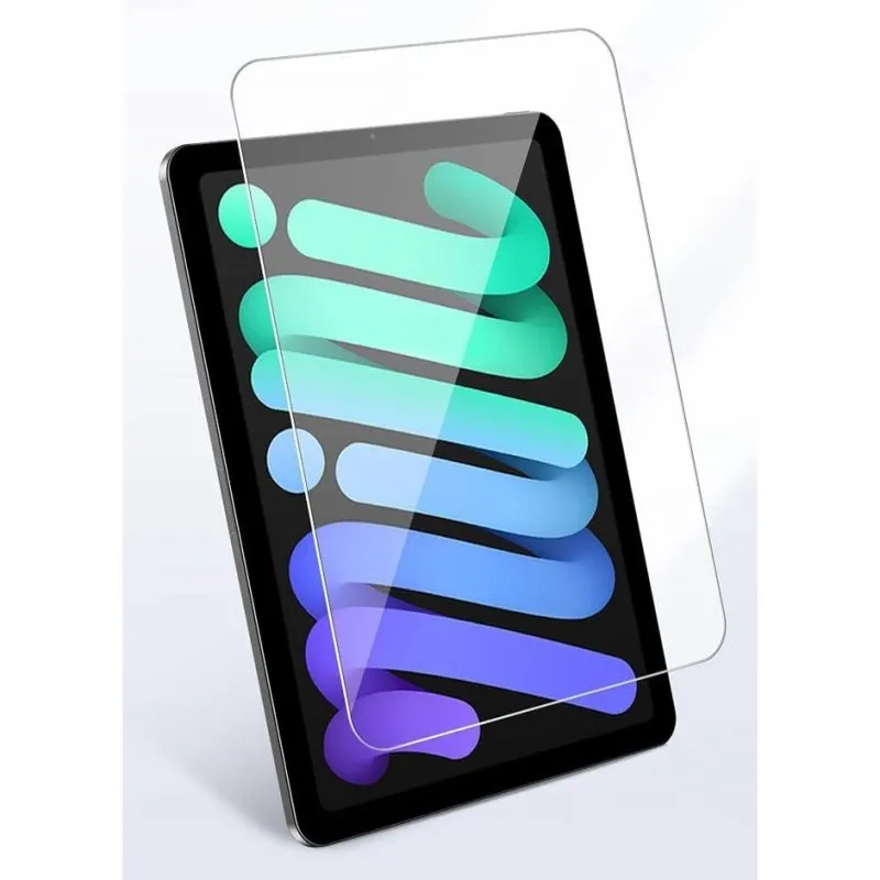 Protettore per schermo DLH per iPad mini 6 e 7, vetro temperato trasparente - immagine 1