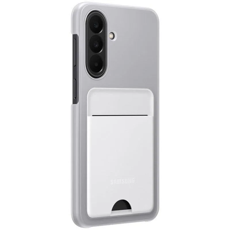 Custodia Samsung con slot per carte Grigio per Galaxy A27 - immagine 1
