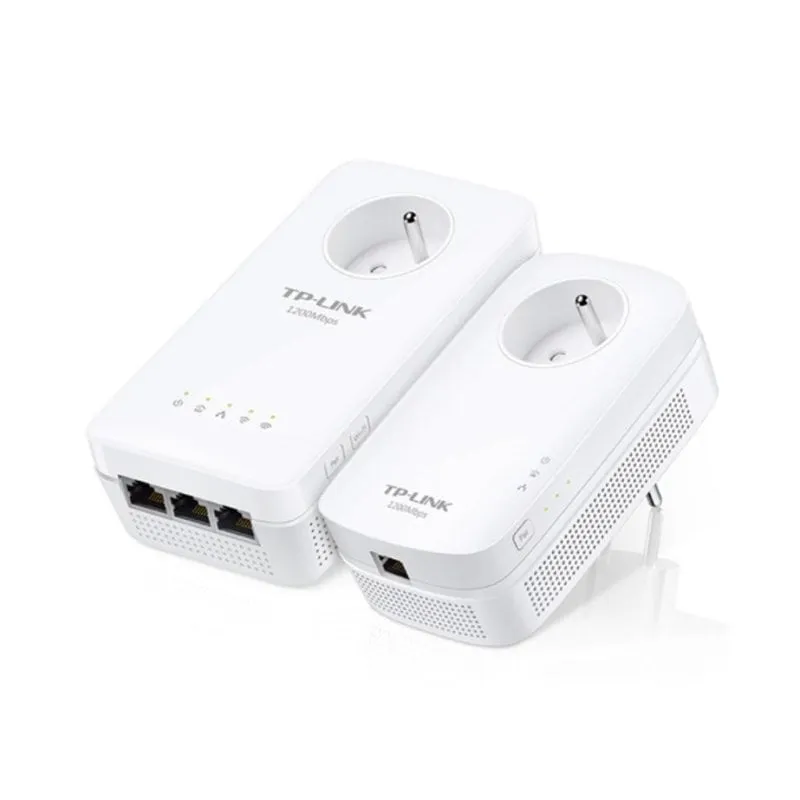Adattatore di rete PowerLine TP-Link AV1300 Kit 2 unità Wi-Fi 5 Gigabit - immagine 1