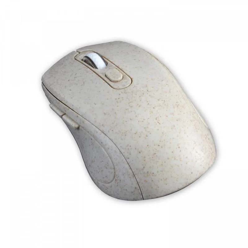Mouse MCL MP2A99ASS619WBIBR Wireless 1600 DPI Beige Design Verticale - immagine 1