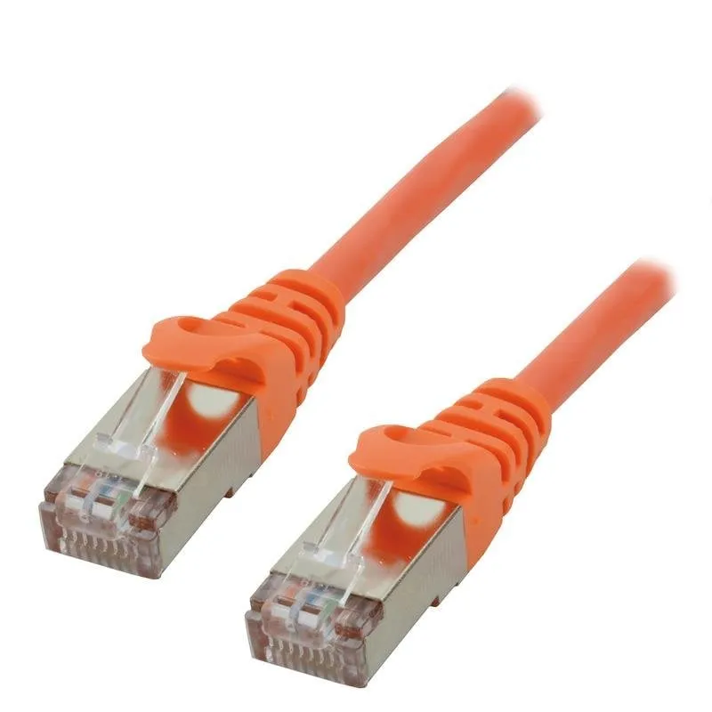 Cavo di rete MCL FCC6BM-3M/O Cat6 F/UTP 3 m Arancione - immagine 1