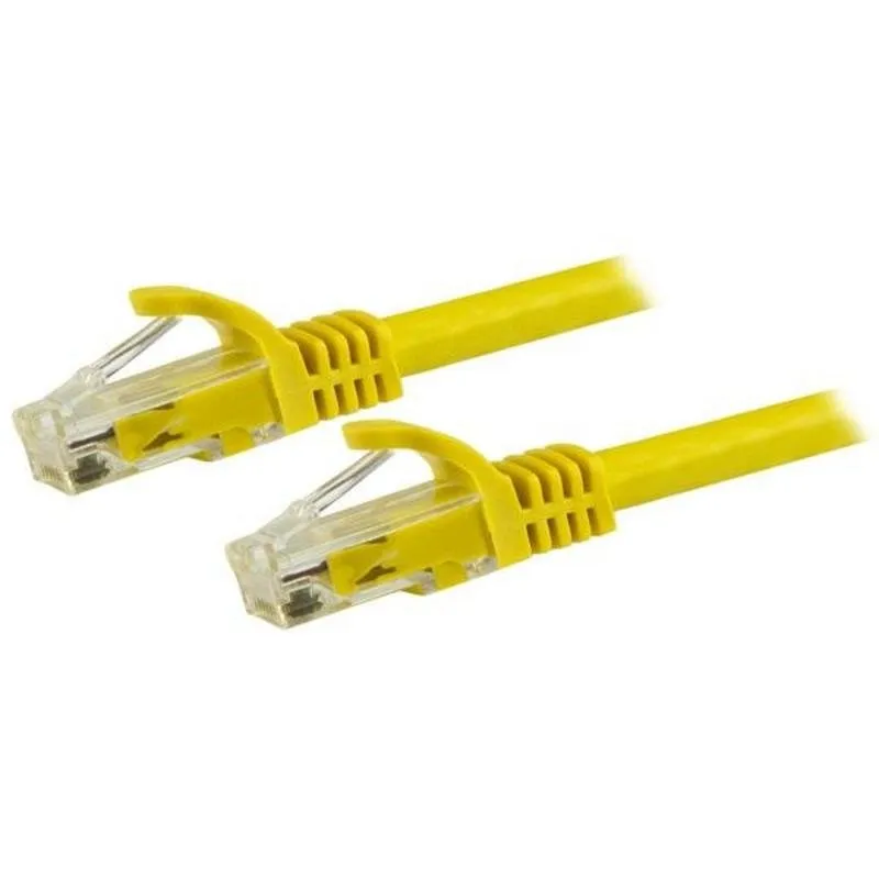 Cavo di rete StarTech Cat6 UTP 15 m giallo RJ45 PoE - immagine 1