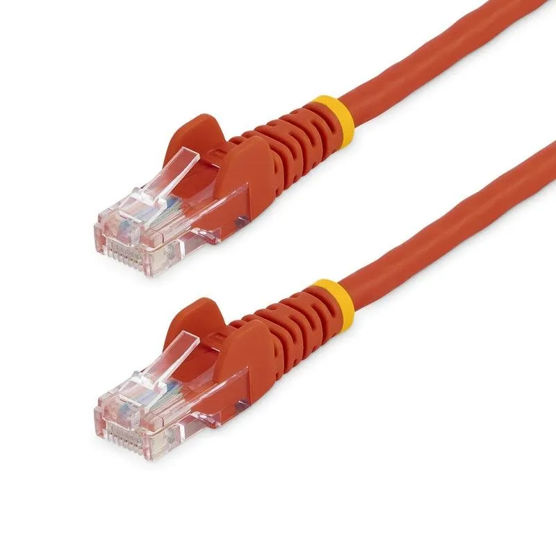 Cavo di rete StarTech Cat5e Rosso 3m RJ45 senza aggancio - immagine 1