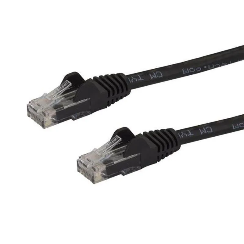 Cavo di Rete StarTech Cat6 Gigabit UTP 15m Nero - immagine 1