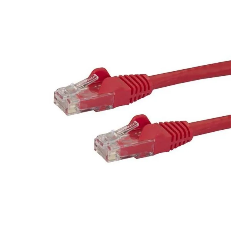 Cavo di rete StarTech Cat6 UTP 10 m rosso RJ45 - immagine 1