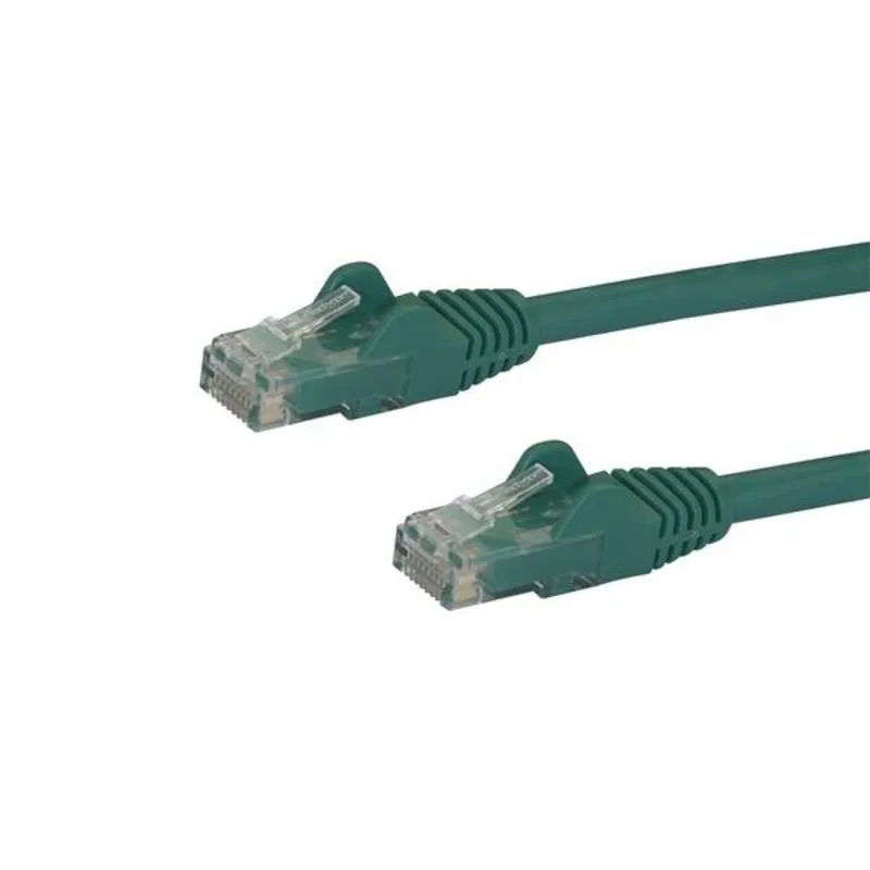 Cavo di rete StarTech Cat6 UTP 10 m verde con connettori RJ45 Snagless - immagine 1