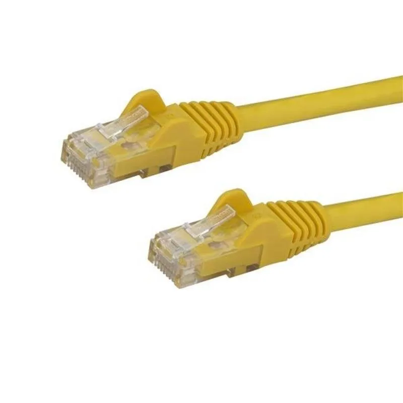 Cavo di rete StarTech Cat6 UTP 7 m giallo con connettori RJ45 Snagless - immagine 1