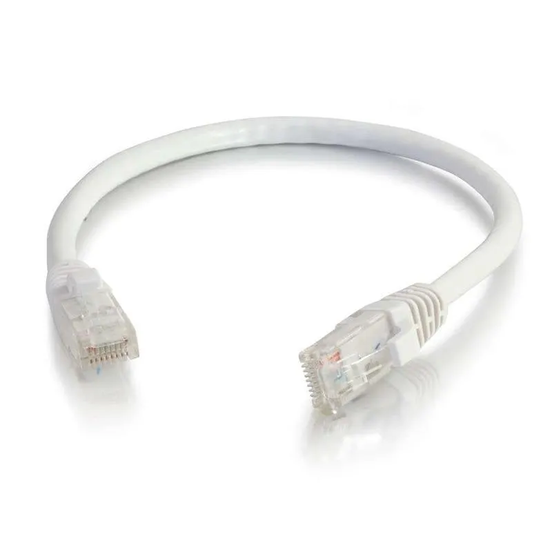 Cavo di rete Cat6 UTP 2 m C2G bianco con protezione anti-aggancio - immagine 1