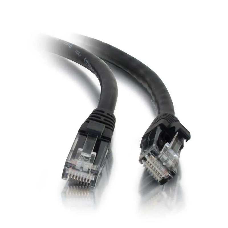 Cavo di rete C2G Cat5e UTP 10 m nero con guaina anti-aggancio - immagine 1