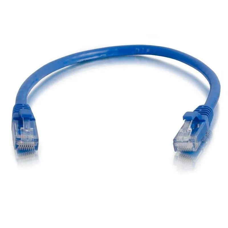 Cavo di rete Cat5e UTP 2 m blu C2G con protezione anti-aggancio - immagine 1