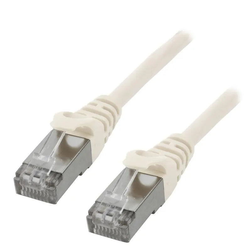 Cavo di rete MCL Patch Cat6e F/UTP 3m Bianco - immagine 1