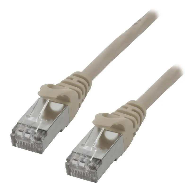 Cavo di rete MCL Cat6a S/FTP 3 m Grigio - immagine 1