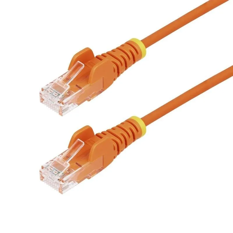 Cavo Rete Ethernet CAT6 StarTech.com Arancione Sottile 1m - immagine 1