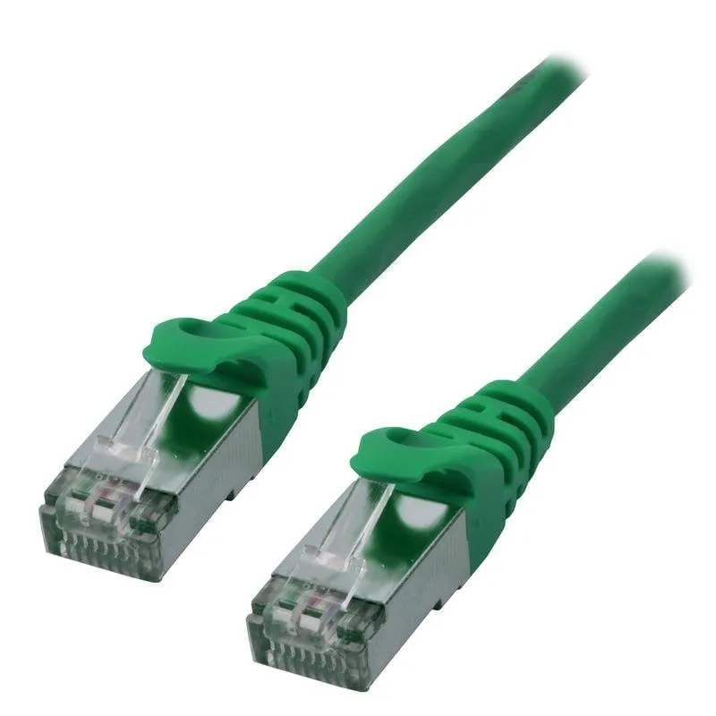 Cavo di rete MCL Cat6a S/FTP 5 m verde - immagine 1