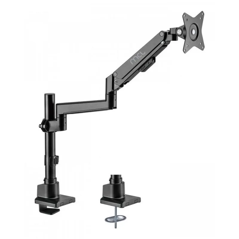 MCL MS3A99AZSBAE3209N Supporto Monitor Scrivania 17 a 32" VESA 75x75 a 100x100 Max 9Kg - immagine 1