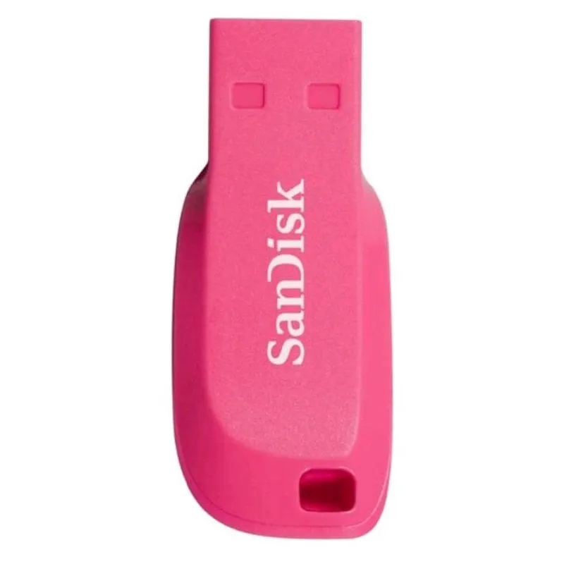 Unità flash USB SanDisk Cruzer Blade 16GB rosa USB 2.0 senza cappuccio - immagine 1