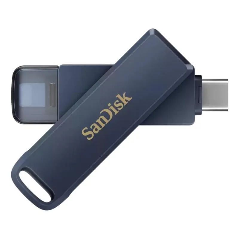 Chiavetta USB SanDisk iXpand 64 GB USB Type-C / Lightning blu - immagine 1