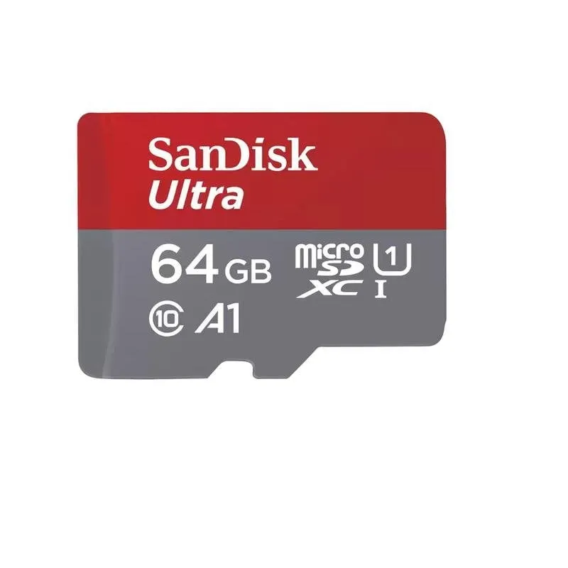 Scheda di memoria SanDisk Ultra MicroSDXC 64 GB Classe 10 UHS-I A1 - immagine 1