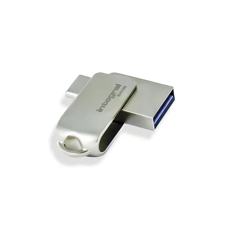 Unità Flash USB Integral INFD64GB360CDL3.0 64 GB USB 3.2 Gen 1 90 MB/s - immagine 1