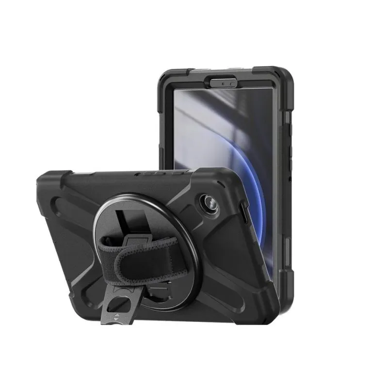 Cover DLH per Samsung Galaxy Tab A9 8.7" con tracolla e supporto - immagine 1