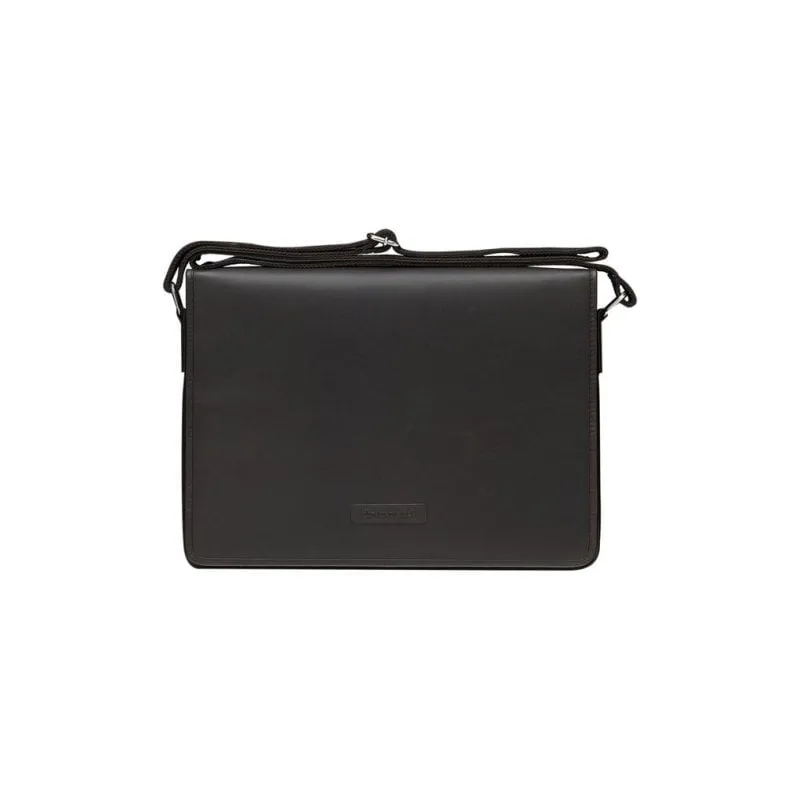 Borsa a tracolla dbramante1928 Marselisborg 14" pelle nera - immagine 1