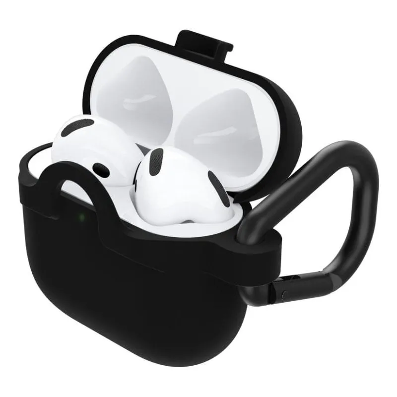 Funda protectora OtterBox per Apple AirPods 4th gen, Black Crystal - immagine 1