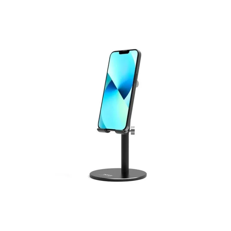 Supporto Portatile Port Designs 901109 per Smartphone da Scrivania Nero - immagine 1