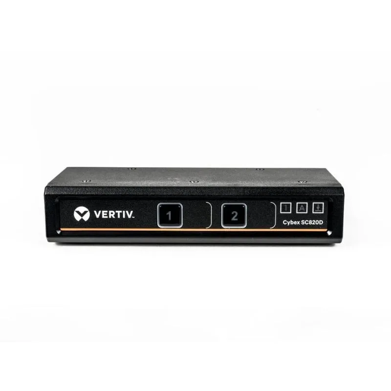 Switch KVM Vertiv Avocent SC820D-202 4K Ultra HD Montaggio in Rack - immagine 1