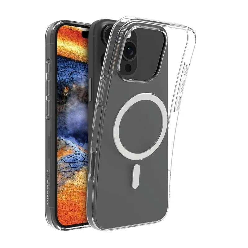 Custodia per cellulare DBRAMANTE1928 Greenland Pro MS Cover plastica trasparente per iPhone 16 Pro - immagine 1