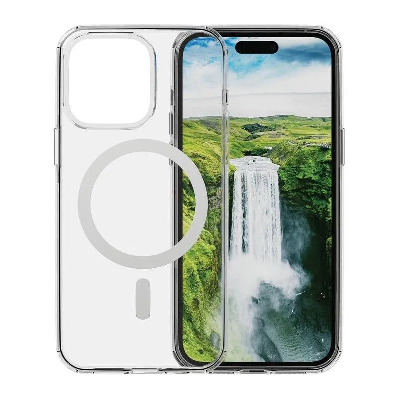 Funda para móvil dbramante1928 Iceland Ultra D3O MagSafe trasparente bianca per iPhone 15 ProM - immagine 1