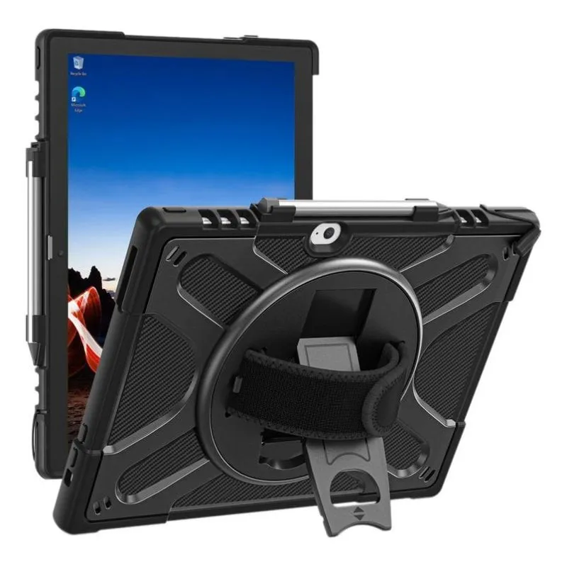 Cover DLH DY-RC5482 per Lenovo ThinkPad X12 Detachable Gen 1 e 2 12.3" Nera - immagine 1