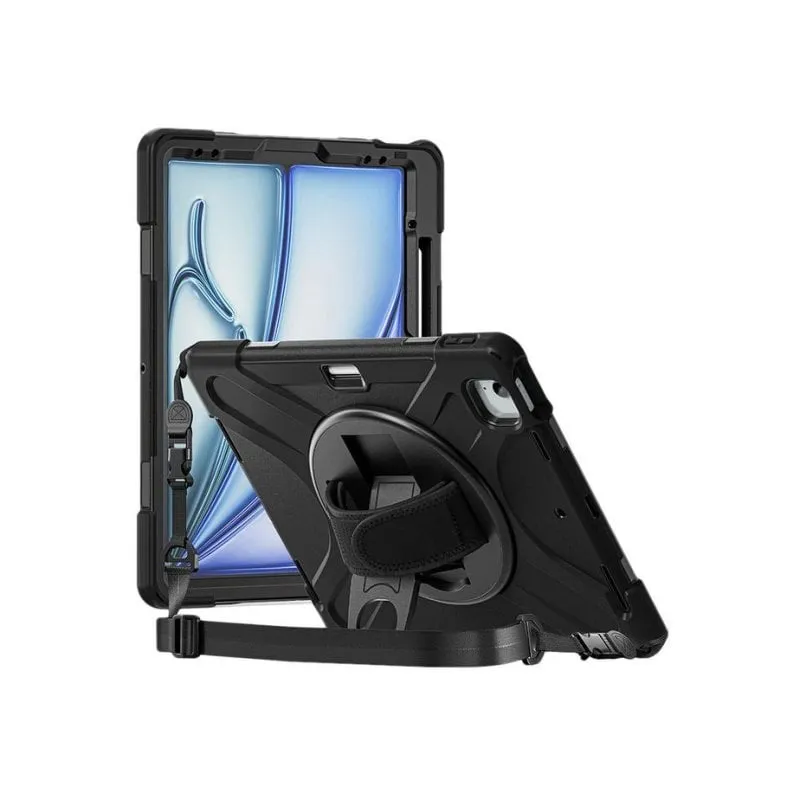 Cover Folio DLH per iPad Air 13 e Pro 12.9" Nero Chiusura Magnetica - immagine 1