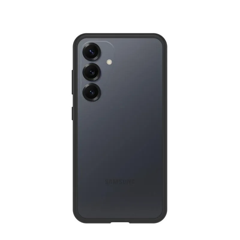 Custodia per cellulare OtterBox React Series Cover plastica nera trasparente per Galaxy S25 - immagine 1